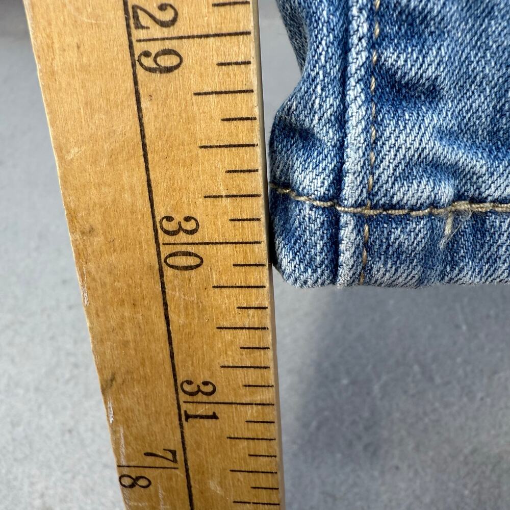 Levi's 515 Jeans Women's 12M 31x32 Light Blue Boot Cut Western Normcore - Picture 13 of 15